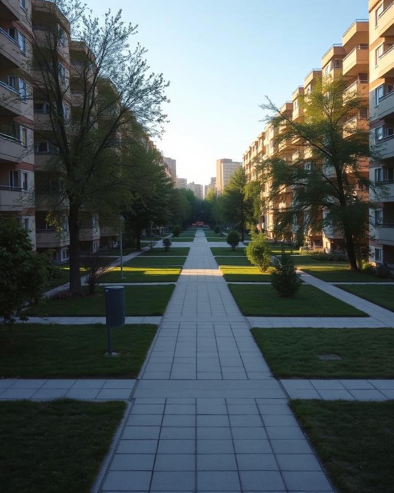 Зелени пространства в Изток